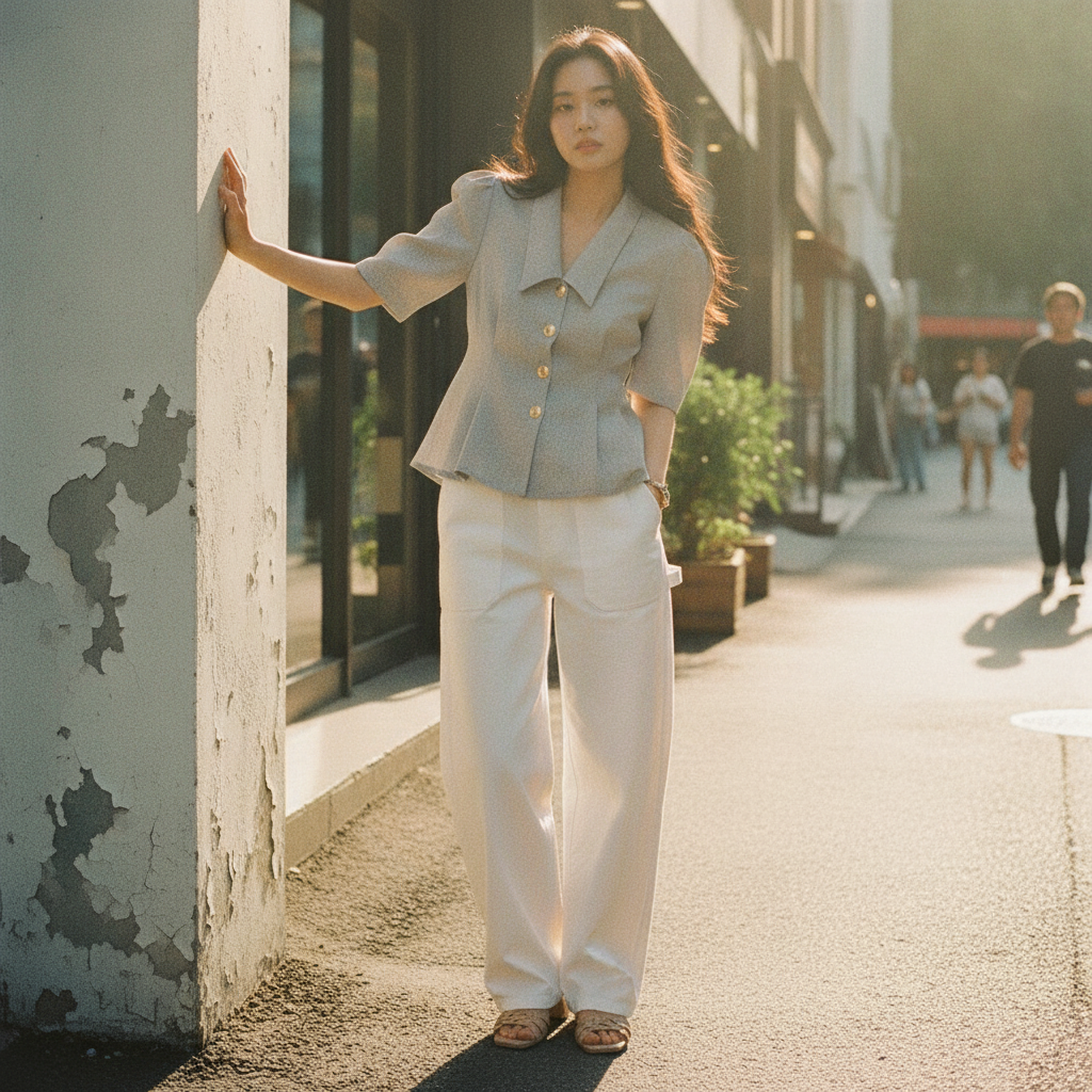 캐주얼 데일리 룩