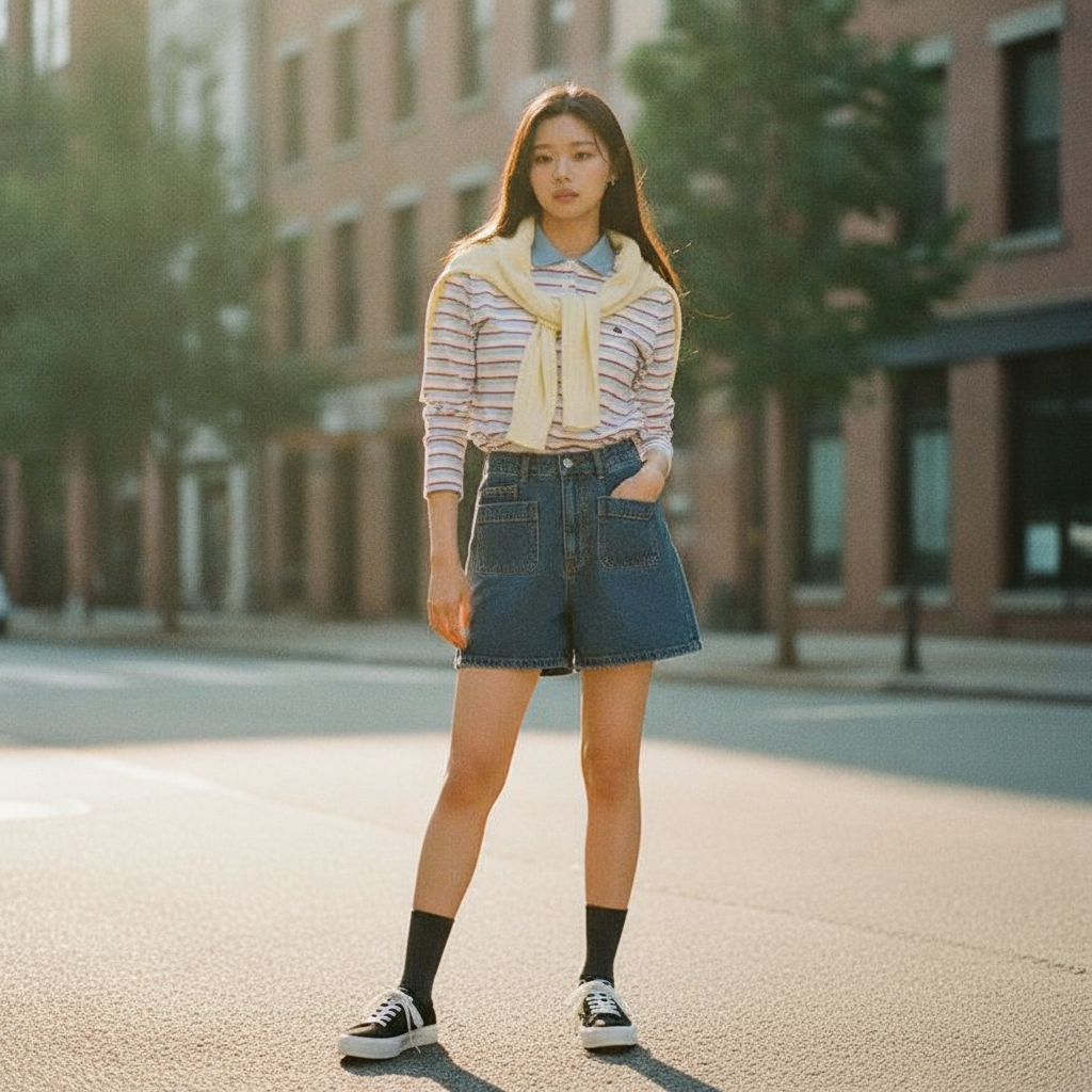 스트릿 데이 룩