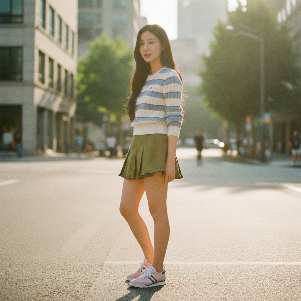 스트릿 데일리 룩