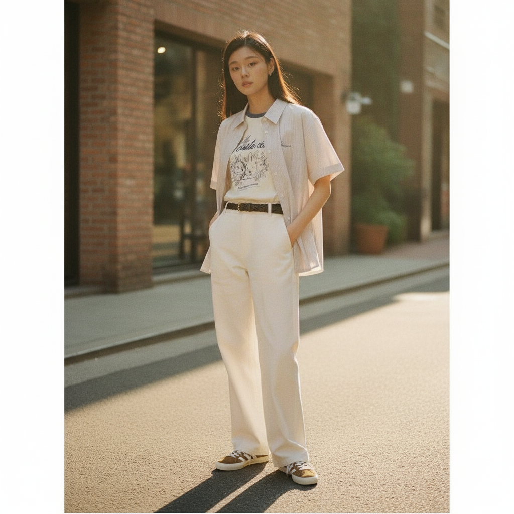 캐주얼 데일리 룩