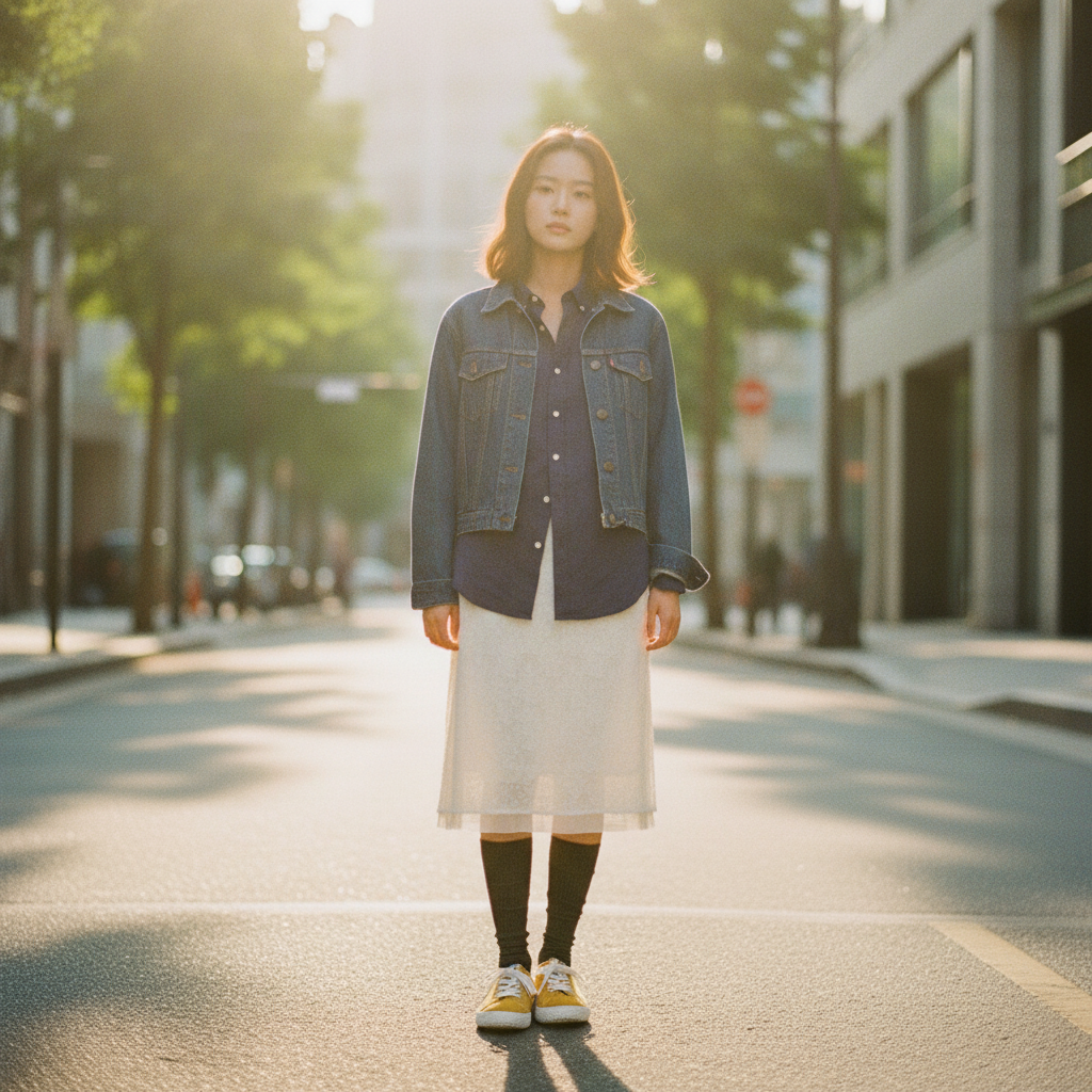 스트릿 데이 룩