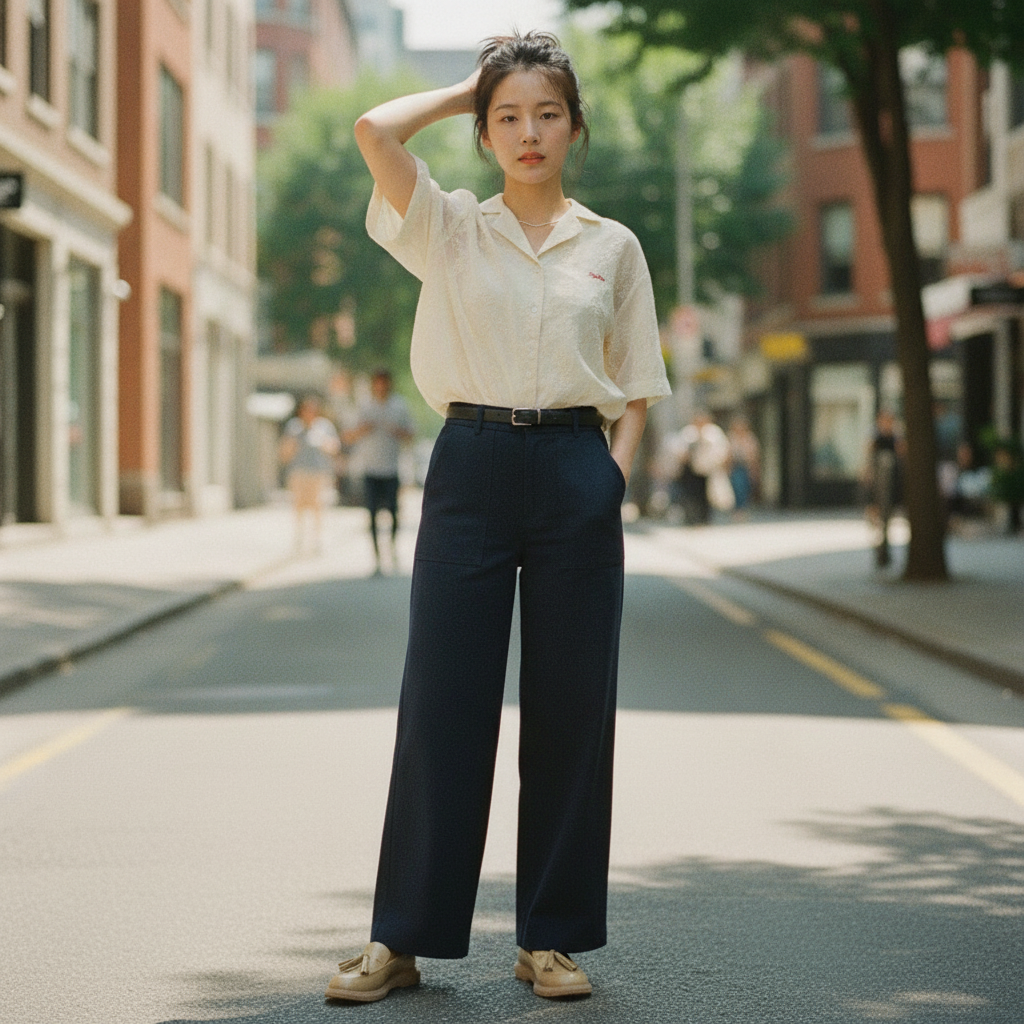 캐주얼 데일리 룩